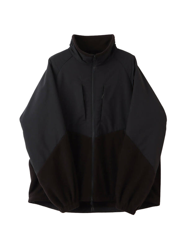 NYLON RIP STOP X FLEECE BLOUSON