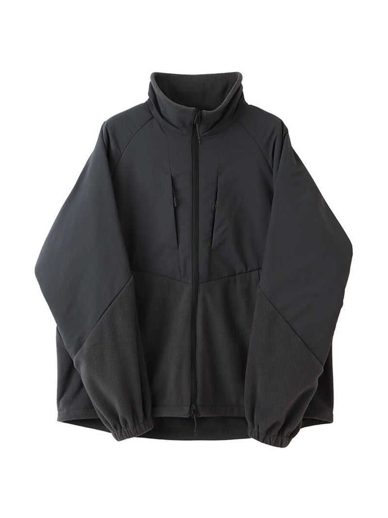 NYLON RIP STOP X FLEECE BLOUSON