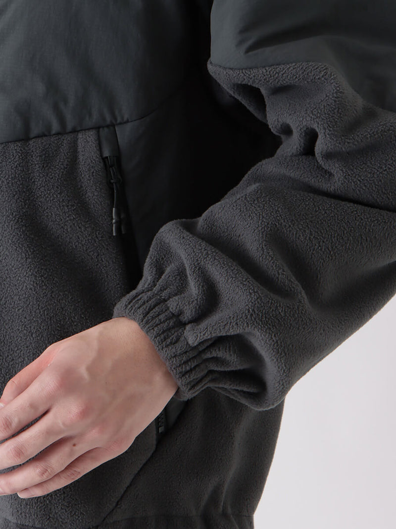 NYLON RIP STOP X FLEECE BLOUSON