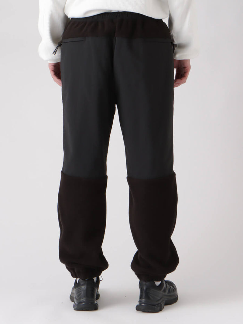 NYLON RIP STOP X FLEECE PANTS