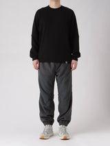 NYLON RIP STOP X FLEECE PANTS