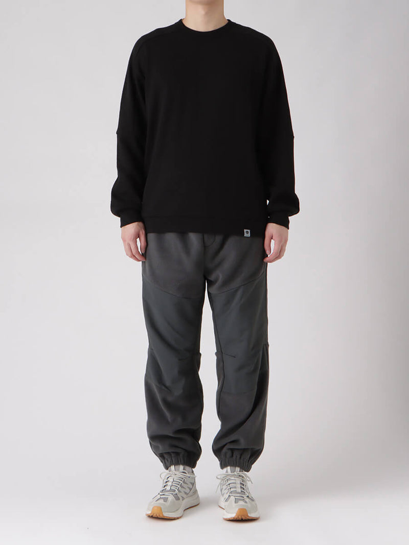 NYLON RIP STOP X FLEECE PANTS