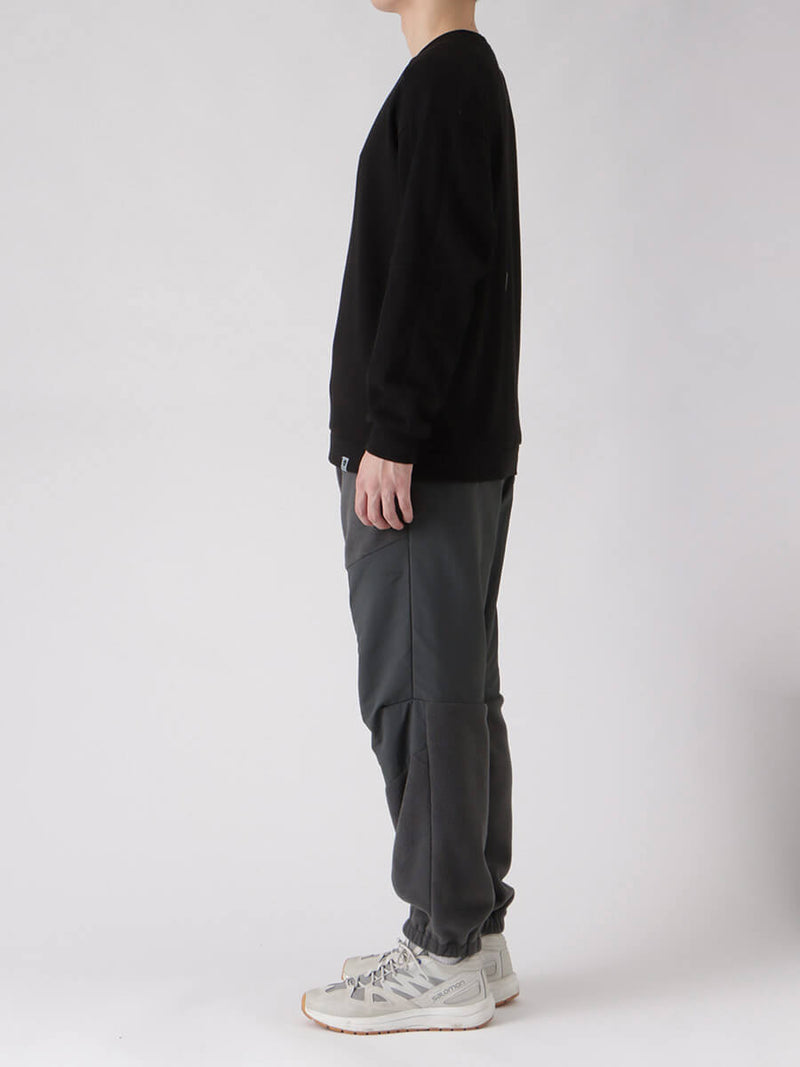 NYLON RIP STOP X FLEECE PANTS