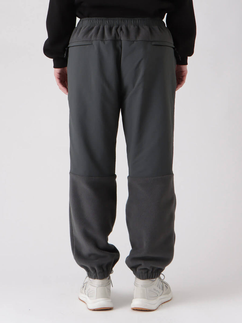 NYLON RIP STOP X FLEECE PANTS