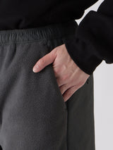 NYLON RIP STOP X FLEECE PANTS