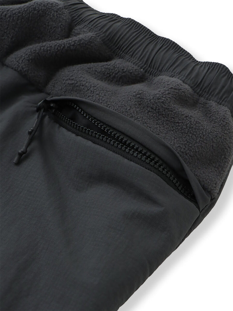 NYLON RIP STOP X FLEECE PANTS