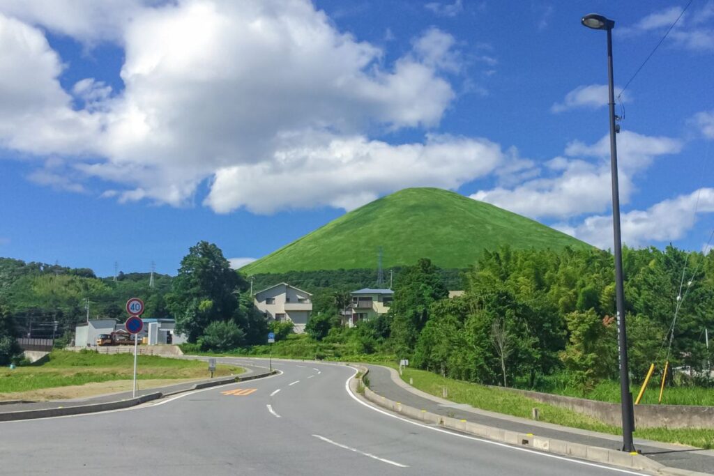 伊豆高原のシンボルともいえる大室山