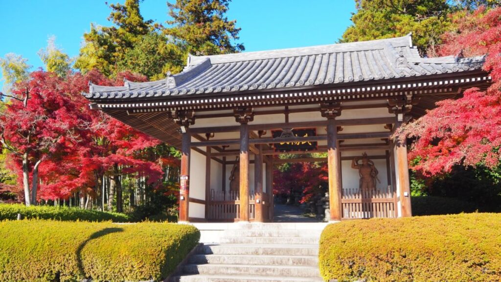 飯能のシンボルである「能仁寺」
